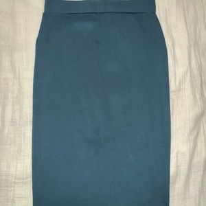 Forever 21 pine green pencil skirt